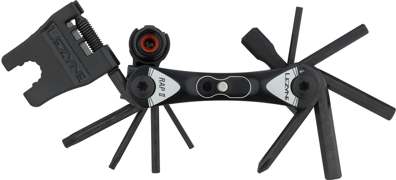 Lezyne RAP II 19 Multitool Mit CO2 Pumpenkopf 2 Lezyne RAP II 19 Multitool Mit CO2 Pumpenkopf – Bild 2