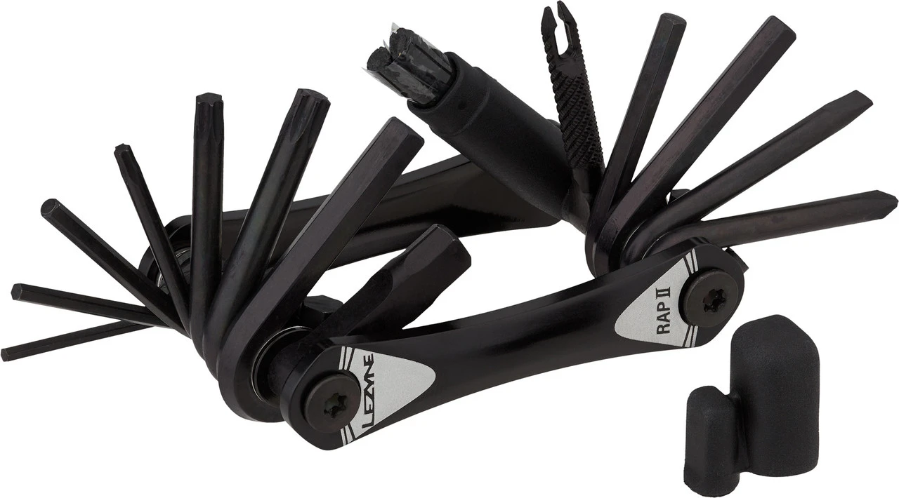 Lezyne RAP II 13 Multitool Mit Tubeless Reparaturset 1 Lezyne RAP II 13 Multitool Mit Tubeless Reparaturset